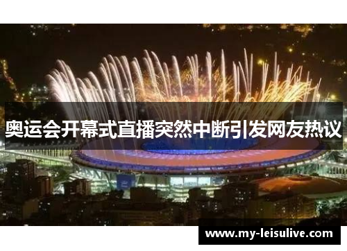 奥运会开幕式直播突然中断引发网友热议